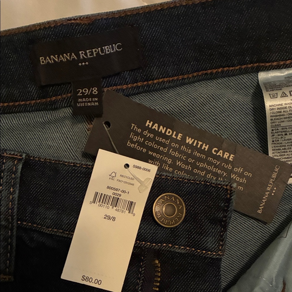Banana Republic Indigo Denim Pants